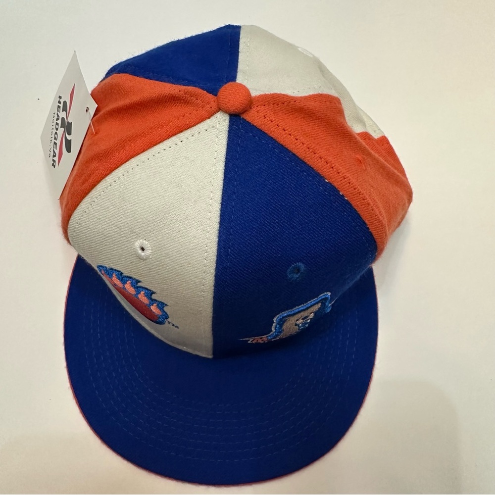 Headgear Morgan State Bears College Wool Hat Blue/Orange HBCU NCAA Football NOS - Picture 3 of 8